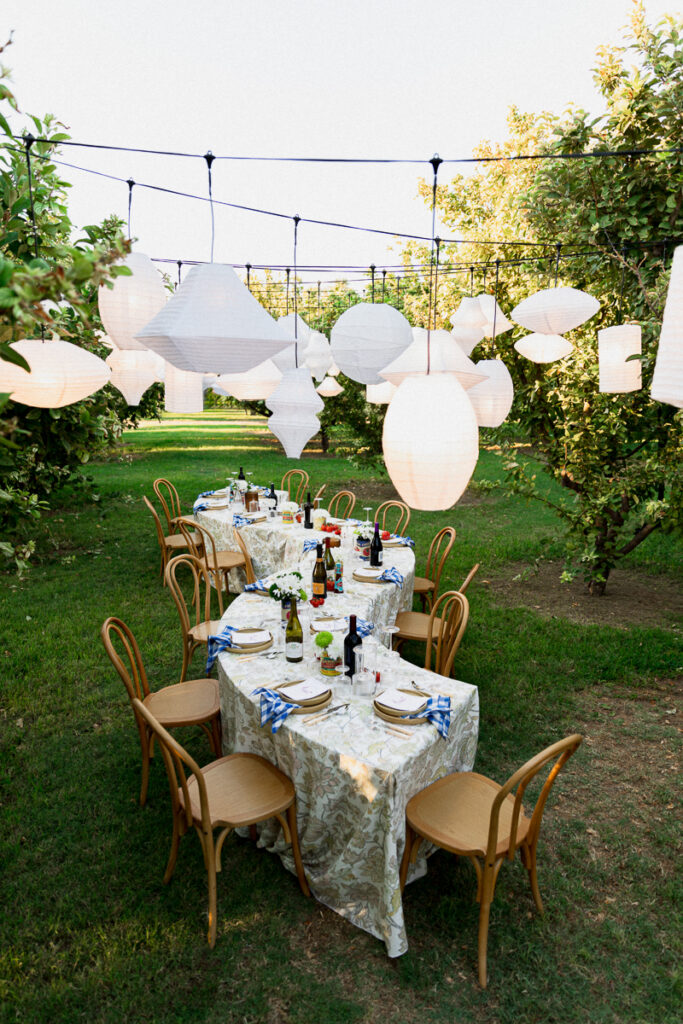 scottsdale serpentine table rental inspiration